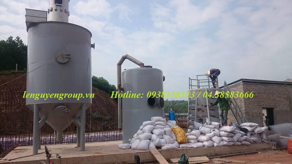 Hệ thống xử lý nước cấp trại lợn Hòa Phát - Bắc Giang